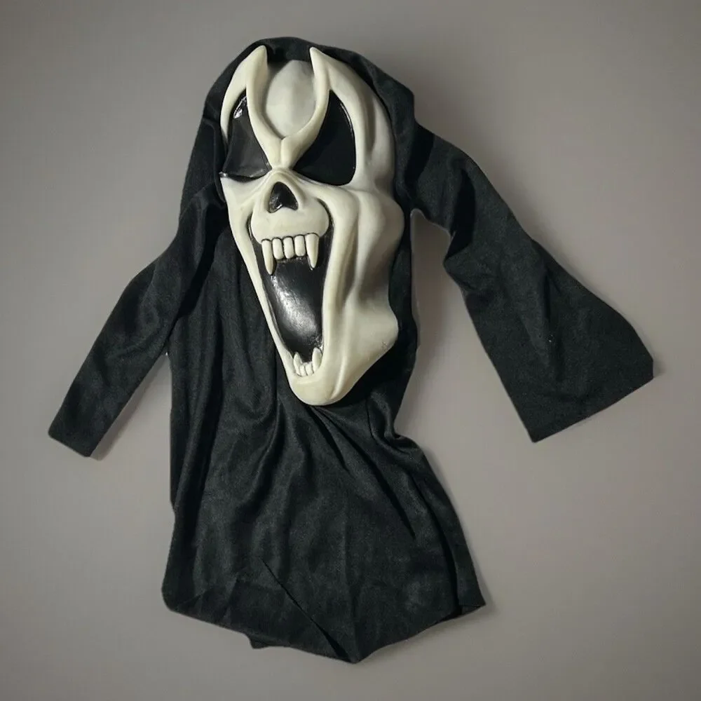 Ghost Faced Mask Easter Unlimited Funworld Scream Rubber Glow-Dark #9206